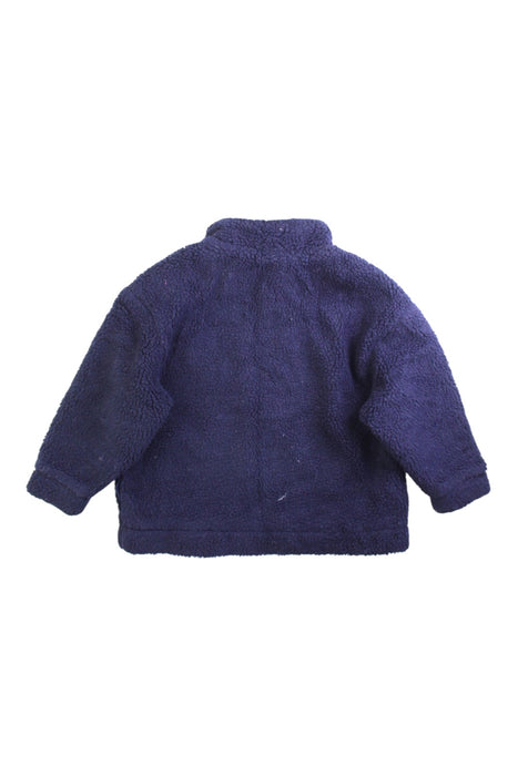 A Navy Puffer/Quilted Coats & Outerwear from Petit Bateau in size 4T for boy. (Back View)