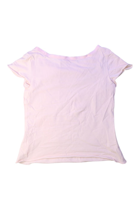 A Pink Short Sleeve Tops from Nicholas & Bears in size 6T for girl. (Back View)