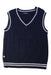 A Navy Sweater Vests from Burberry in size 5T for boy. (Front View)