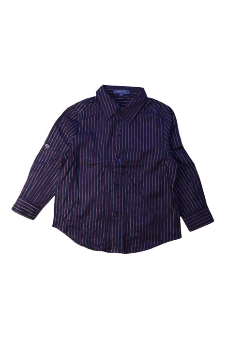 A Navy Long Sleeve Shirts from Nicholas & Bears in size 2T for boy. (Front View)