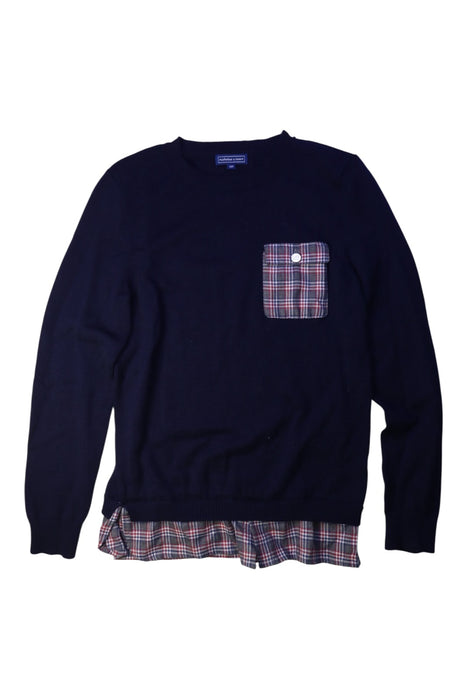 A Navy Long Sleeve Tops from Nicholas & Bears in size 12Y for boy. (Front View)
