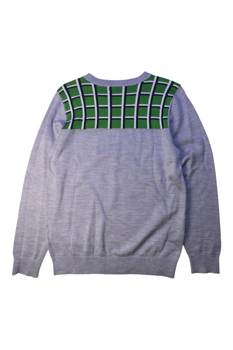 A Grey Knit Sweaters from Nicholas & Bears in size 12Y for boy. (Back View)