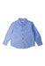 A Blue Long Sleeve Shirts from Baby by David Jones in size 2T for boy. (Front View)