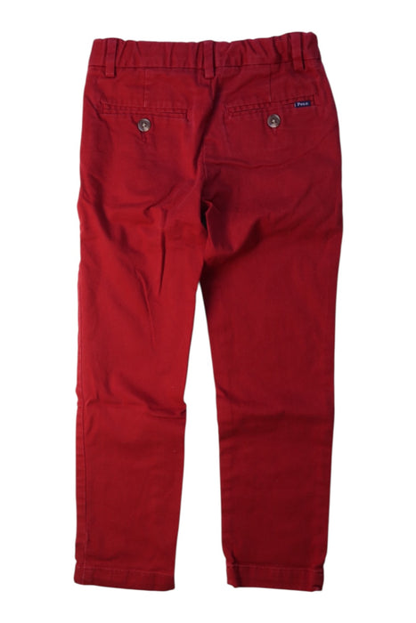 A Red Casual Pants from Polo Ralph Lauren in size 4T for boy. (Back View)