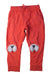 A Red Sweatpants from Seed in size 4T for boy. (Front View)
