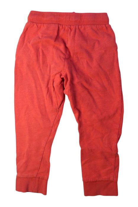 A Red Sweatpants from Seed in size 4T for boy. (Back View)