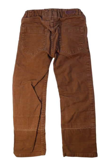 A Brown Casual Pants from Jacadi in size 4T for boy. (Back View)