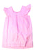 A Pink Sleeveless Dresses from Jacadi in size 4T for girl. (Back View)