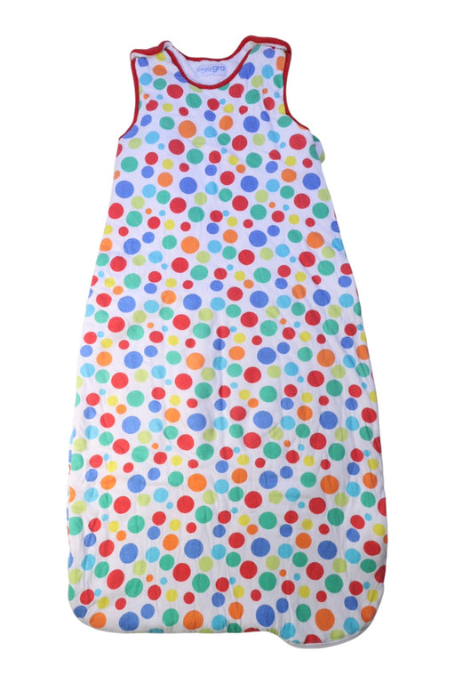 A Multicolour Sleepsacs from Gro in size 18-24M for neutral. (Front View)