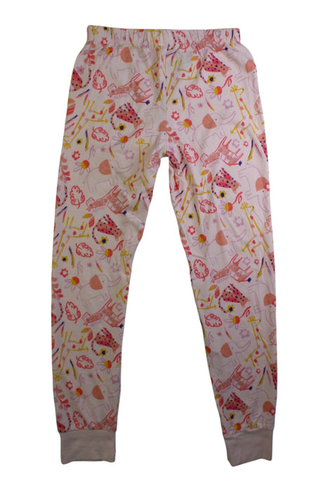 A Pink Casual Pants from Mothercare in size 8Y for girl. (Back View)