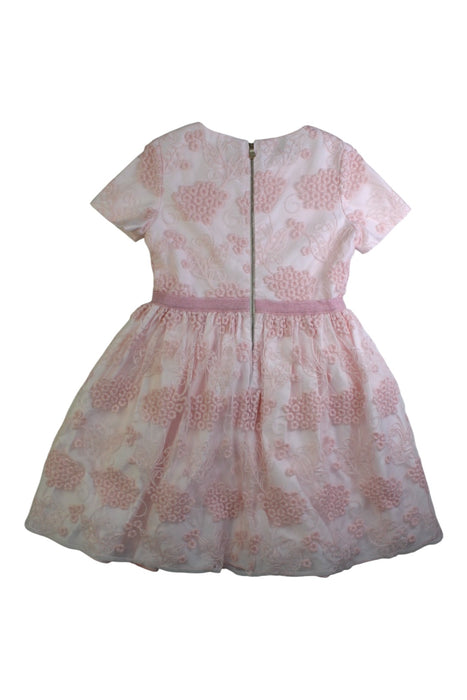 A Pink Short Sleeve Dresses from I Pinco Pallino in size 8Y for girl. (Back View)