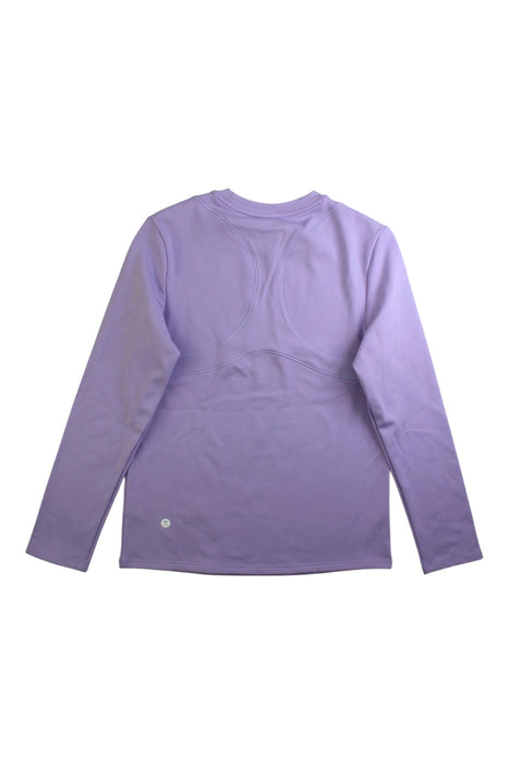 A Purple Active Tops from Moody Tiger in size 8Y for girl. (Back View)