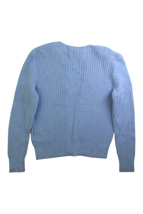 A Blue Cardigans from Polo Ralph Lauren in size 8Y for girl. (Back View)