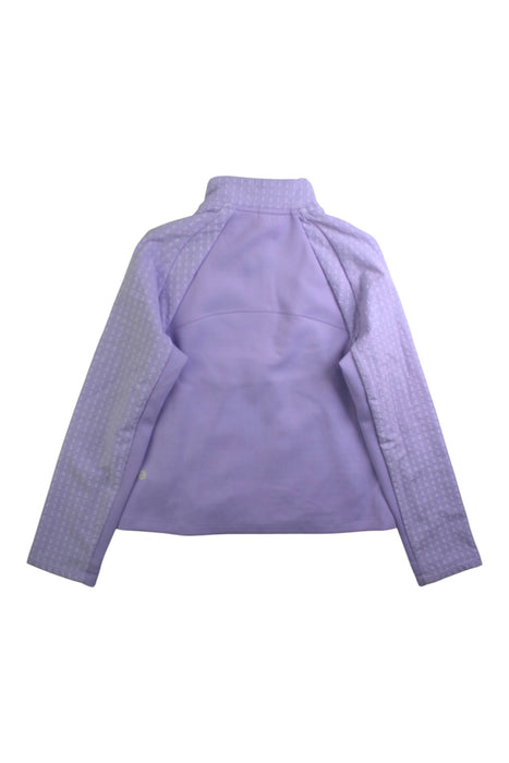 A Purple Lightweight Jackets from Moody Tiger in size 7Y for girl. (Back View)