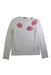 A White Long Sleeve Tops from Miss Blumarine in size 8Y for girl. (Front View)