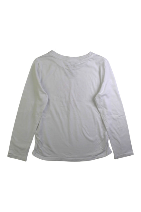 A White Long Sleeve Tops from Juicy Couture in size 8Y for girl. (Back View)