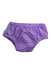 A Purple Swim Diapers from Charlie Banana in size 3-6M for neutral. (Front View)