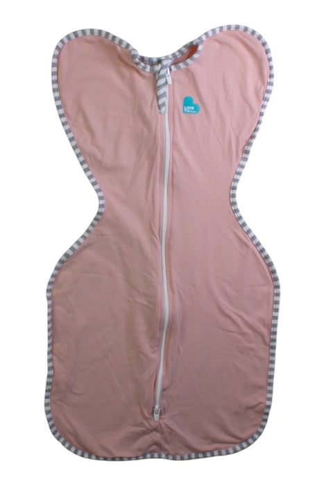 A Pink Swaddles from Love To Dream in size 0-3M for girl. (Front View)