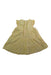 A Yellow Sleeveless Dresses from Petit Bateau in size 3-6M for girl. (Back View)