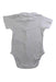 A White Short Sleeve Bodysuits from Petit Bateau in size 3-6M for neutral. (Back View)