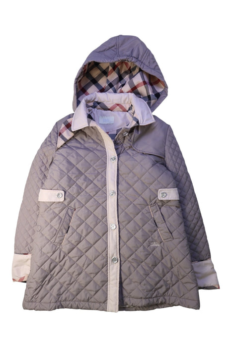 A Beige Puffer/Quilted Coats & Outerwear from Daks in size 11Y for girl. (Front View)