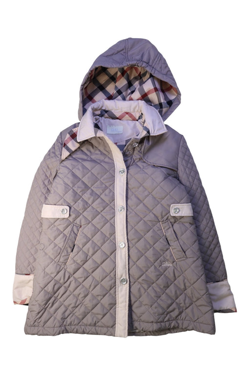 A Beige Puffer/Quilted Coats & Outerwear from Daks in size 11Y for girl. (Front View)