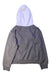 A Grey Hooded Sweatshirts from Air Jordan in size 10Y for girl. (Back View)
