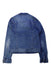 A Blue Lightweight Jackets from Crewcuts in size 12Y for girl. (Back View)