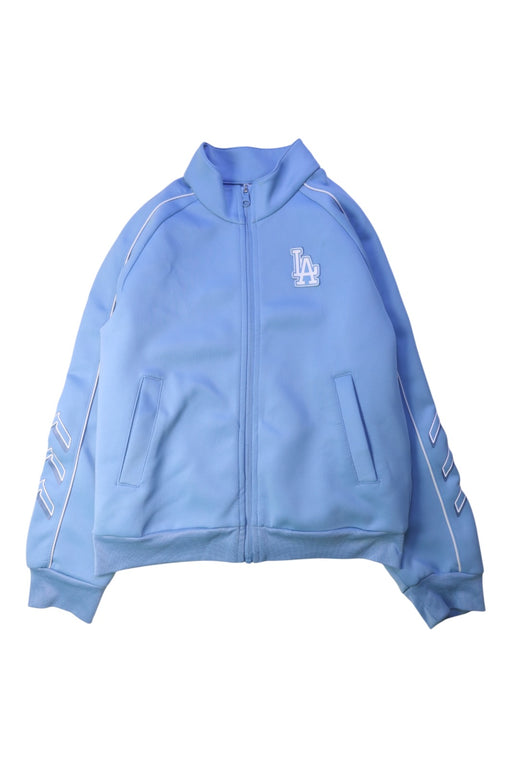 A Blue Lightweight Jackets from MLB in size 11Y for neutral. (Front View)