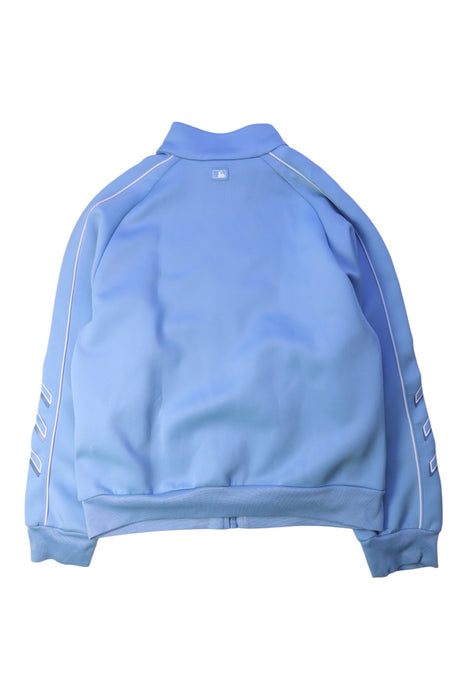 A Blue Lightweight Jackets from MLB in size 11Y for neutral. (Back View)