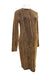 A Gold Long Sleeve Dresses from Jojo Maman Bébé in size Maternity-S for maternity. (Back View)