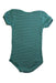 A Green Sleeveless Bodysuits from Petit Bateau in size 2T for neutral. (Back View)