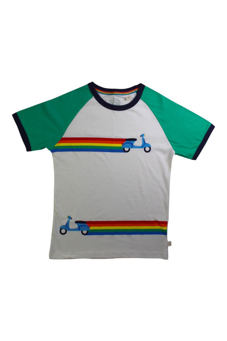 A Multicolour Short Sleeve T Shirts from Little Bird in size 7Y for boy. (Front View)
