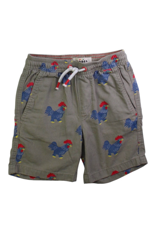 A Grey Shorts from Boden in size 5T for boy. (Front View)