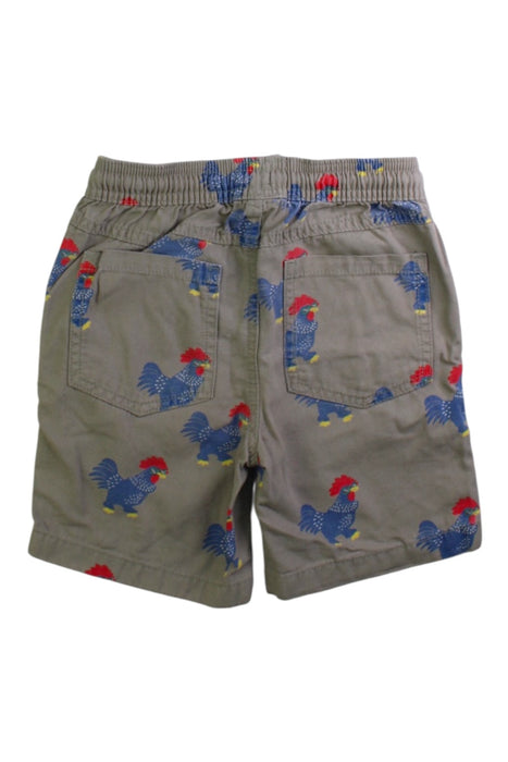 A Grey Shorts from Boden in size 5T for boy. (Back View)