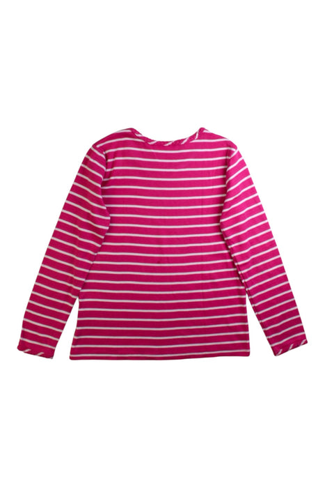 A Pink Long Sleeve T Shirts from Hanna Andersson in size 6T for girl. (Back View)