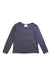 A Navy Long Sleeve Tops from Hanna Andersson in size 6T for girl. (Front View)
