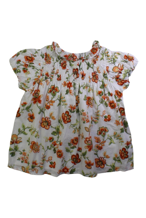 A White Short Sleeve Tops from Janie & Jack in size 6T for girl. (Back View)