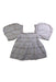 A White Short Sleeve Tops from Janie & Jack in size 4T for girl. (Front View)