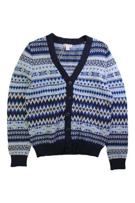 A Blue Cardigans from Crewcuts in size 8Y for boy. (Front View)