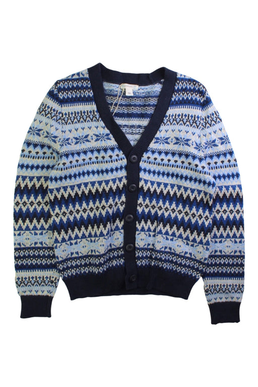 A Blue Cardigans from Crewcuts in size 8Y for boy. (Front View)
