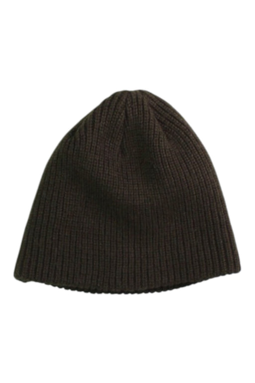 A Brown Beanies from BEAMS in size 7Y for neutral. (Front View)