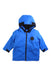 A Blue Rain Jackets from Boss in size 12-18M for boy. (Front View)