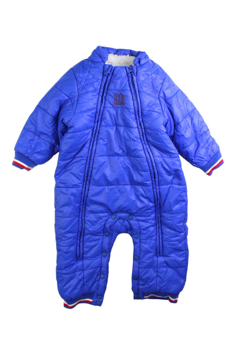 A Blue Puffer/Quilted Coats & Outerwear from Chickeeduck in size 12-18M for boy. (Front View)