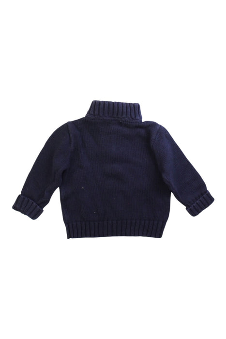 A Navy Knit Sweaters from Ralph Lauren in size 6-12M for boy. (Back View)