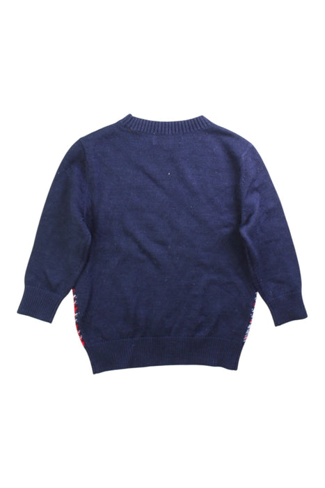 A Red Knit Sweaters from Nicholas & Bears in size 12-18M for boy. (Back View)