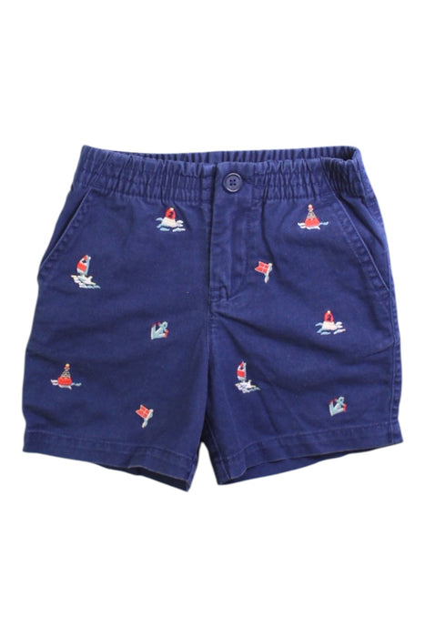 A Navy Shorts from Ralph Lauren in size 12-18M for boy. (Front View)