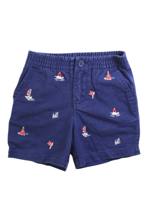 A Navy Shorts from Ralph Lauren in size 12-18M for boy. (Front View)
