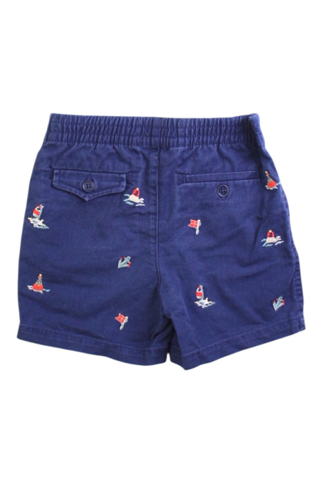 A Navy Shorts from Ralph Lauren in size 12-18M for boy. (Back View)