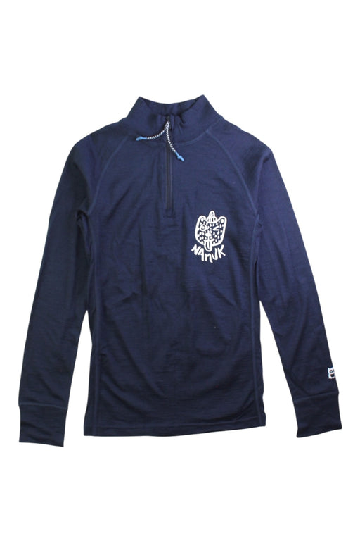 A Navy Long Sleeve Tops from Namuk in size 7Y for neutral. (Front View)